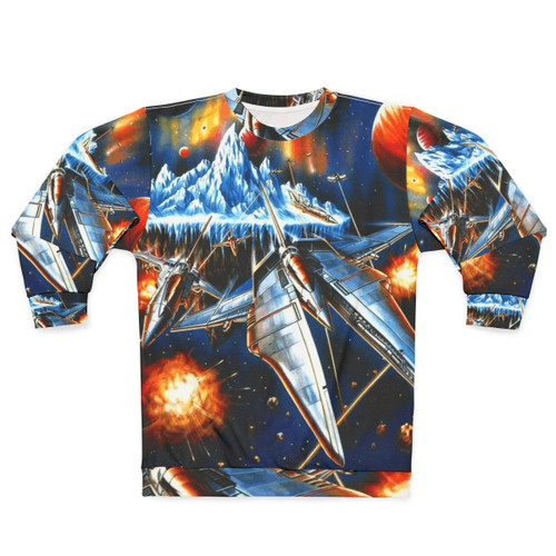 Gradius Gaiden PlayStation Sweatshirt - Retro Gaming Merchandise