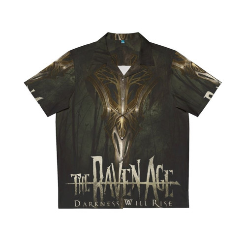 Stylish Hawaiian Shirt featuring The Raven Age Katess 2 design