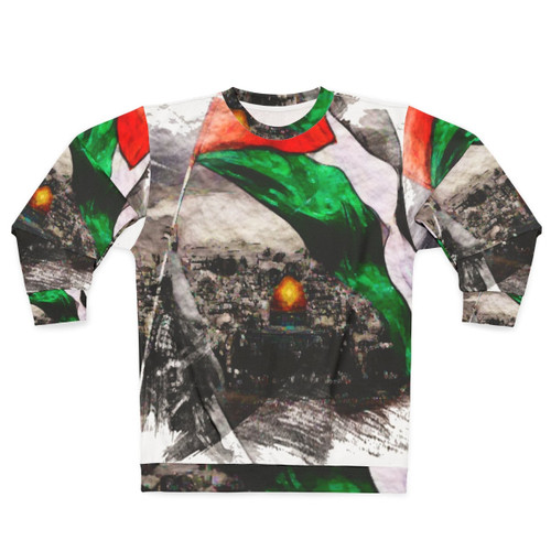 Free Palestine Gaza Palestine Supportive Sweatshirt