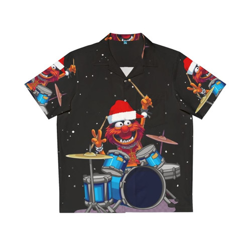 Muppet Animal Drummer Hawaiian Shirt for Christmas