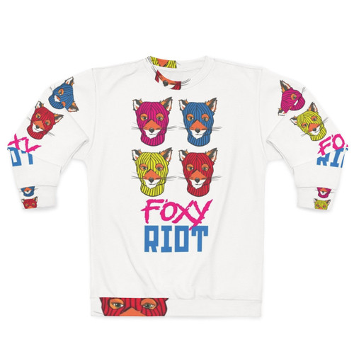 Punk fox riot sweatshirt