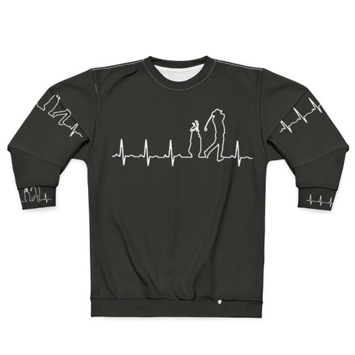 Golf Heartbeat Sweatshirt for Golfers