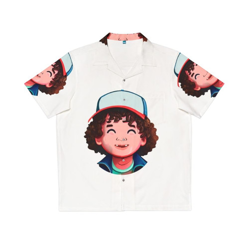 Stranger Things Dustin Hawaiian Shirt 4 featuring characters from the Netflix series