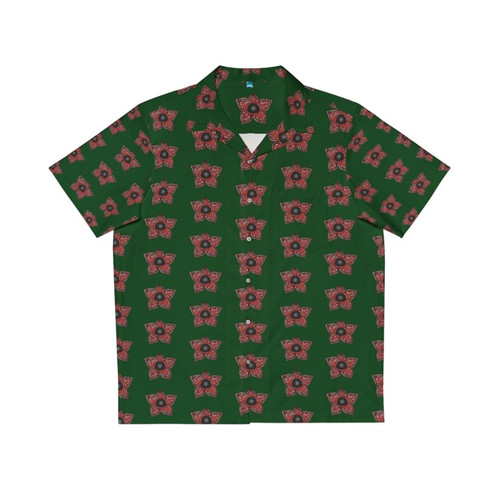 Stranger Things Demogorgon Pattern Hawaiian Shirt