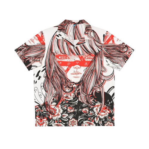 Strange World Hawaiian Shirt featuring occult and abstract art design