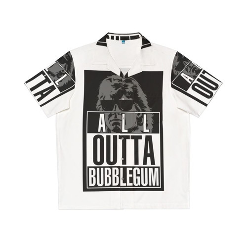 Straight All Outta Bubblegum Sci-Fi Hawaiian Shirt