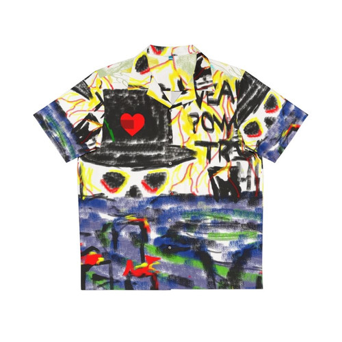 Conceptual Artwork Hawaiian Shirt featuring Mc Zulu Dogs Of War