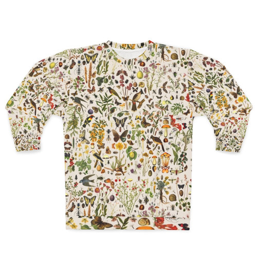 American nature, usa flora and fauna, botany wild flowers sweatshirt