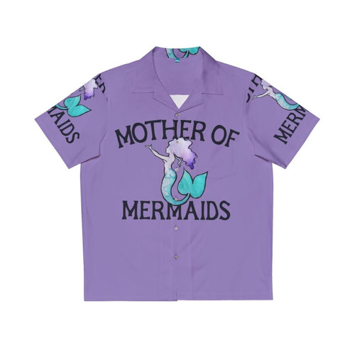 Mother of Mermaids Hawaiian Shirt featuring a mermaid design