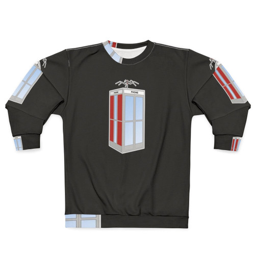Bill And Ted Phonebooth Time Travel 80s Movie Sweatshirt