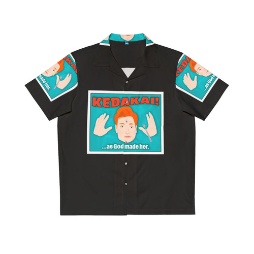 Conan obrien and kedakai turner tropical hawaiian shirt