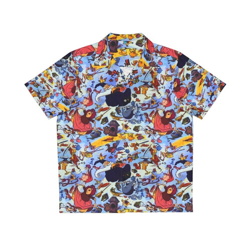 Disney's The Sword in the Stone Hawaiian Shirt with King Arthur and Merlin
