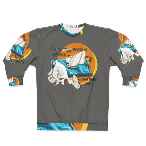 Big Mouth Maury S Baby Wipes Sweatshirt