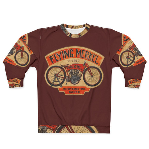 Vintage Flying Merkel Logo Sweatshirt