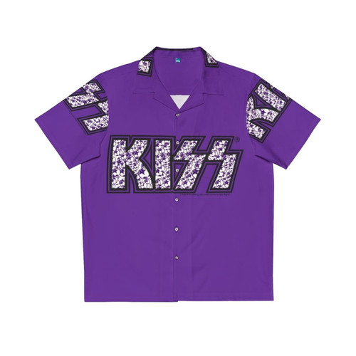 Starchaid Kiss Logo Hawaiian Shirt
