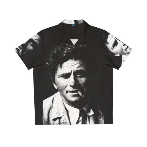 Columbo Portrait Hawaiian Shirt with Peter Falk