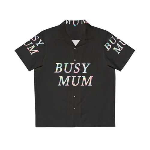 Colorful Hawaiian shirt for busy mums