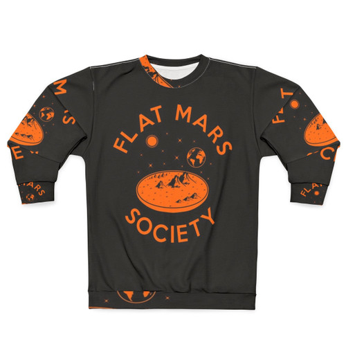 Flat Mars Society Sweatshirt for Space Enthusiasts