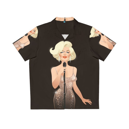 Marilyn Monroe "Happy Birthday Mr President" Hawaiian Shirt
