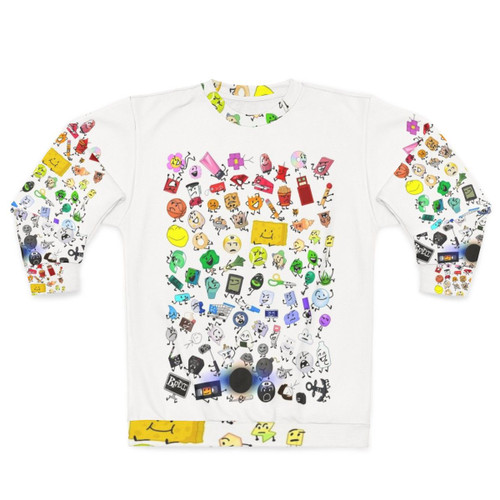 Battle for Dream Island and The Power of Two Cast Print Sweatshirt