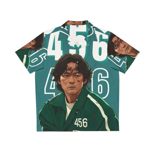 Squid Game Player 456 Seong Gi Hun Hawaiian Shirt