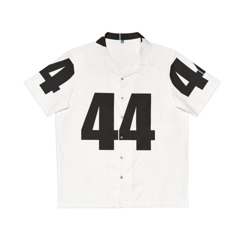 Mandy 44 vibrant Hawaiian floral print shirt