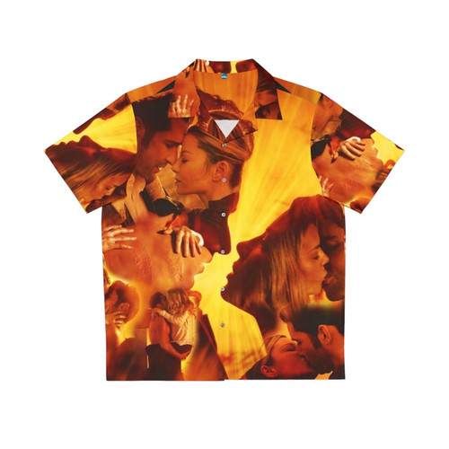 Lucifer and Chloe Decker collage print Hawaiian shirt