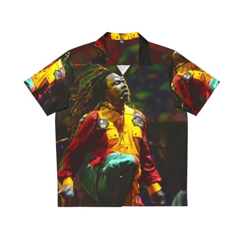 Luciano Reggae Rasta Style Hawaiian Shirt
