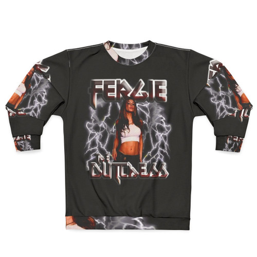 Fergie The Black Eyed Peas Rock Band Style Sweatshirt