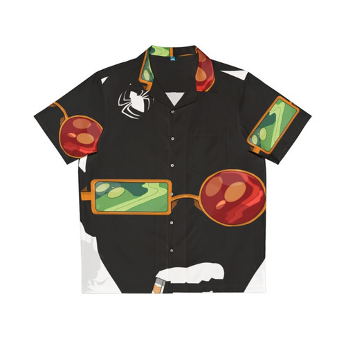 Spider Hawaiian Shirt, Comic-Inspired Hawaiian Shirt