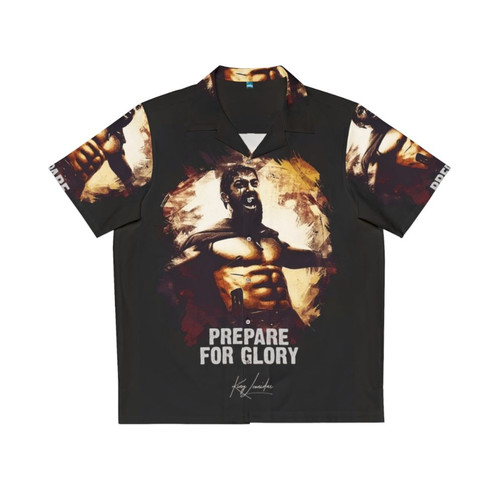 "Spartan Warrior King Leonidas Hawaiian Shirt"