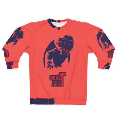 Beast Behind The Heist Netflix Fan Art Sweatshirt