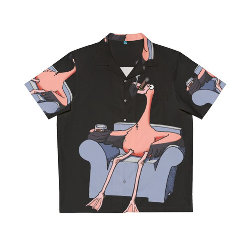 Denny Crane's Flamingo Hawaiian Shirt from Boston Legal