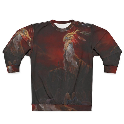 Gothic anime "Fall of the Angels" sweatshirt