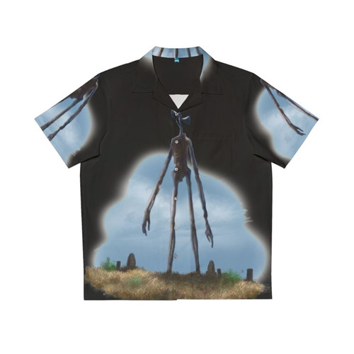 Sirenhead Hawaiian Shirt - Creepy Horror Apparel