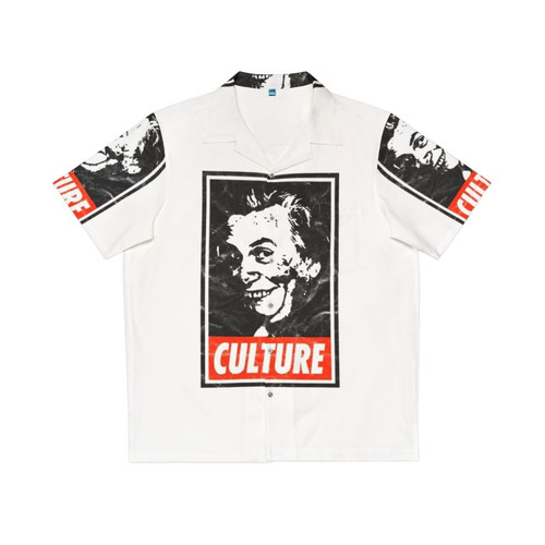 Sir Les Culture Distressed Look Hawaiian Shirt