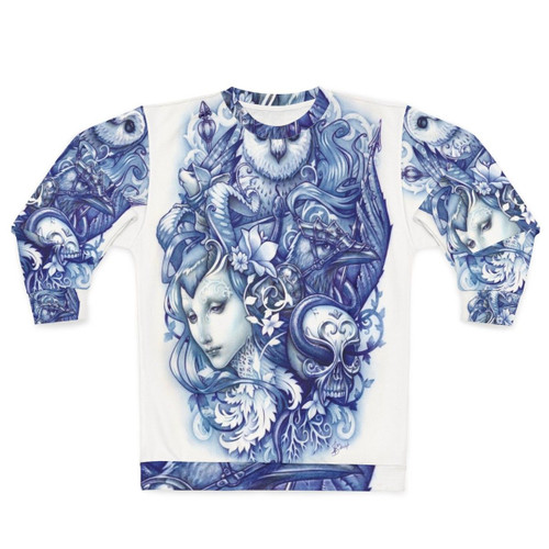 Fables Sweatshirt with Traditional Animal Designs