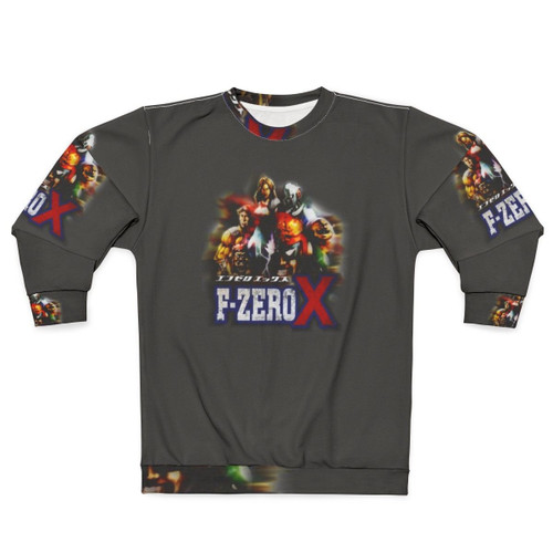 F Zero X Nintendo Retro Gaming Sweatshirt
