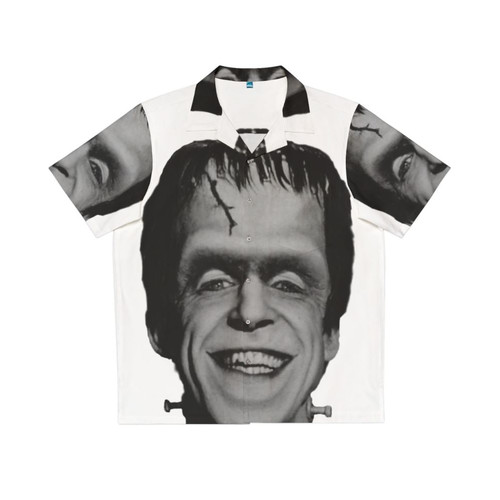 Classic Universal Monsters Hawaiian Shirt with Herman Munster Profile