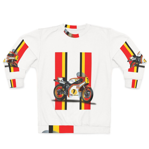 Barry Sheene Suzuki motorcycle racing vintage sweatshirt
