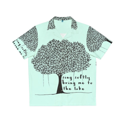 Sing Softly Nature-Inspired Hawaiian Shirt