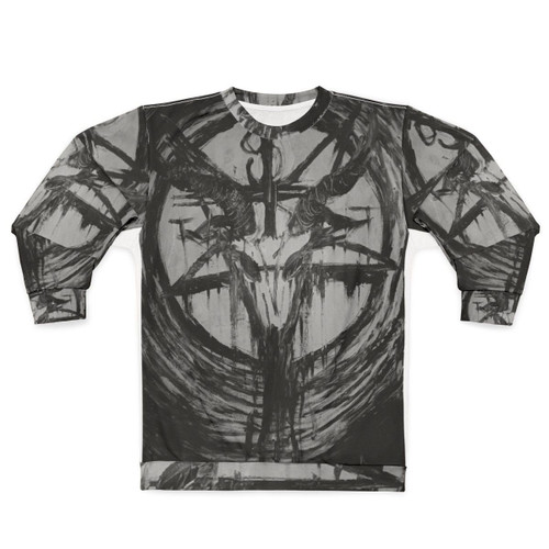Baphomet abstract art sweatshirt