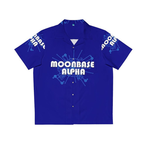 Retro Space 1999 Moonbase Alpha Hawaiian Shirt