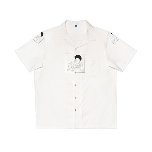 Simon Young Royals Outline Colorful Hawaiian Shirt