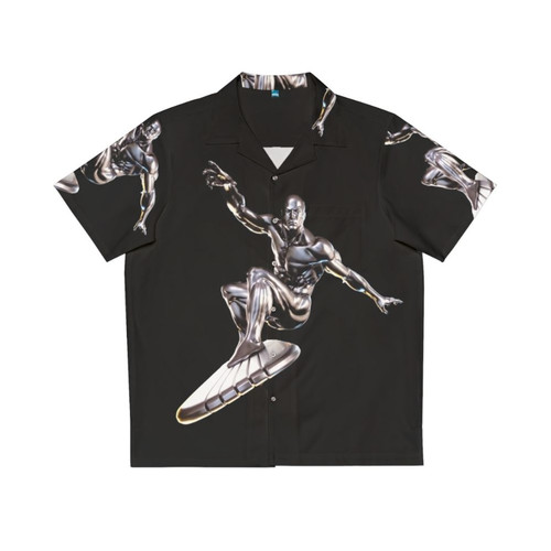 Silver Surfer Norrin Radd Hawaiian Shirt Design