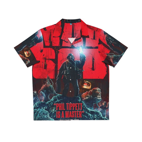 Mad God Movie Poster Hawaiian Shirt featuring the film's iconic imagery