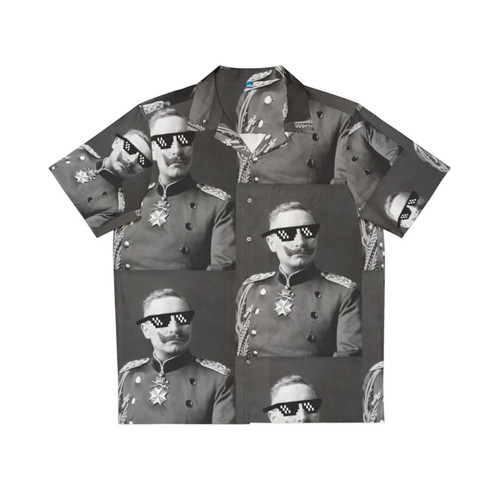 Deal With It Kaiser Wilhelm II Hawaiian Shirt