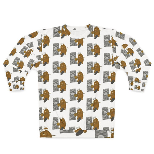 Baking Beaver Occupational Animal Sweatshirt