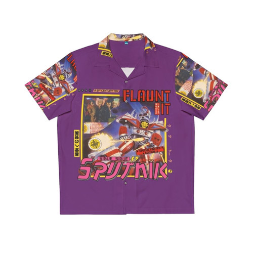 Vintage 80s Sigue Sigue Sputnik Hawaiian Shirt