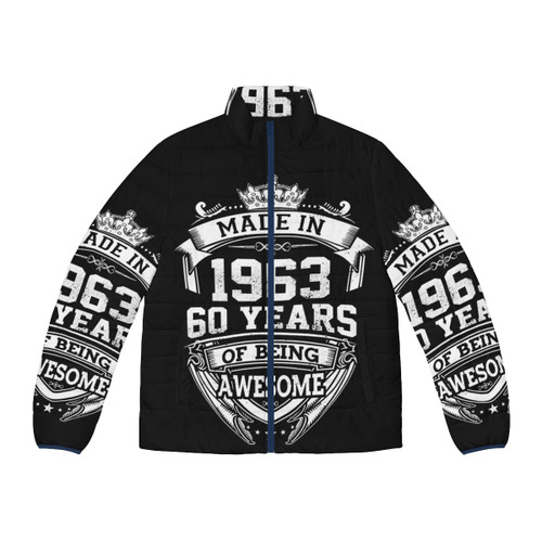 1963 Vintage Puffer Jacket for 60th Birthday Celebration